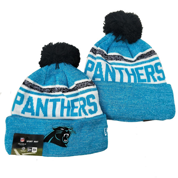 NFL Carolina Panthers Knits Hats 012
